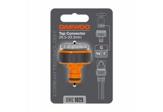 Адаптер для кранов с внешней резьбой G3/4 " и 1" (26,5-33,3mm) DAEWOO DWC 1025