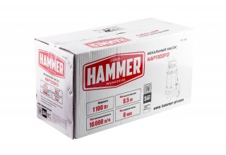 Насос фекальный Hammer NAP1100FD