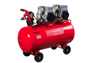 Компрессор безмасляный коаксиальный малошумный FUBAG OLS 500/100 CM2х2
