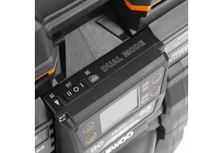Компрессор аккумуляторный 21В / 220В DAEWOO DAC 90S Li SET