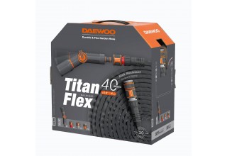 Шланг для полива TitanFlex 40 метров с набором для полива DAEWOO DWH 9226