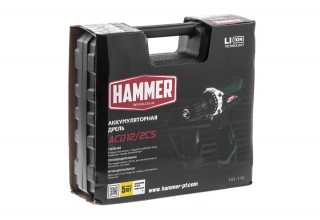 Дрель-шуруповерт аккумуляторная Hammer ACD12/2CS