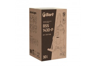 Пылесос строительный Bort BSS-1430-P