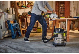 Пылесос строительный RYOBI R18WDV-0 (без батареи) система ONE +