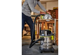 Пылесос строительный RYOBI R18WDV-0 (без батареи) система ONE +