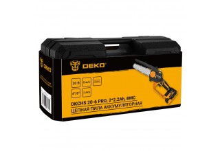 Пила цепная аккумуляторная DEKO DKCHS 20-6 PRO 083-2012