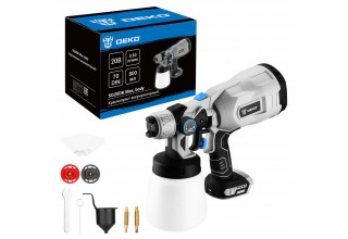 Краскопульт аккумуляторный DEKO SG20DK Max