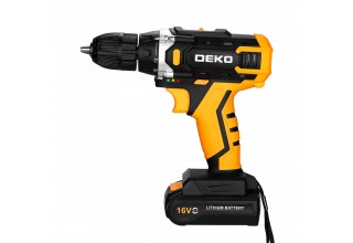Дрель-шуруповерт аккумуляторная DEKO Sharker 16V 083-1108