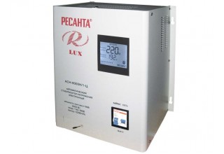 Стабилизатор напряжения настенный Ресанта Lux АСН-8000Н/1-Ц