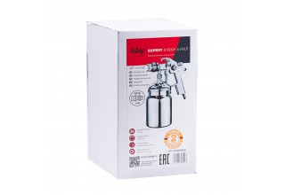 Краскораспылитель пневматический FUBAG EXPERT S1000/1.5 HVLP с нижним бачком