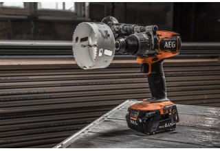Дрель-шуруповерт ударная аккумуляторная бесщеточная AEG BSB18BL2-602K