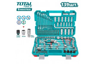 Набор инструментов TOTAL THKTHP21396 (139 предметов)