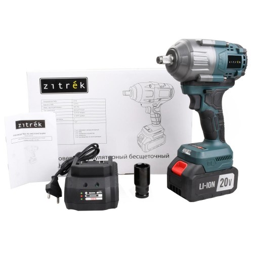 Гайковерт аккумуляторный Zitrek Crusher 20 PRO 085-1019