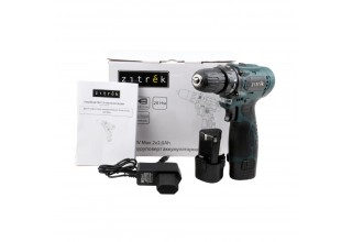 Дрель-шуруповерт аккумуляторная ZITREK Green 12V Max 085-1016