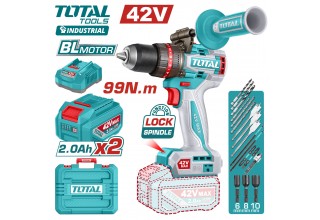 Дрель-шуруповерт ударная TOTAL TIDLI429982