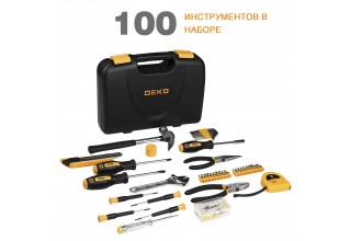 Набор инструмента для дома DEKO TZ100 SET 100