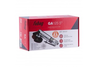 Пневмошлифмашина угловая FUBAG GA125 + диск