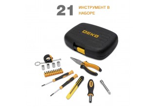 Набор инструмента для дома DEKO TZ21 SET 21