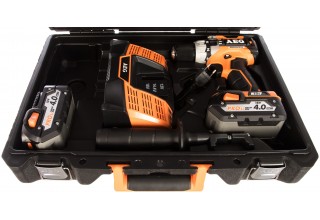 Дрель-шуруповерт ударная аккумуляторная бесщеточная AEG BSB18C2BLLI-402C