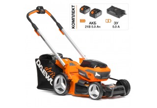Газонокосилка аккумуляторная самоходная с вариатором DAEWOO DLM 5042Li-SV SET