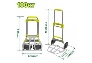 Тележка ручная складная 100 кг DYLLU DTWB9A10