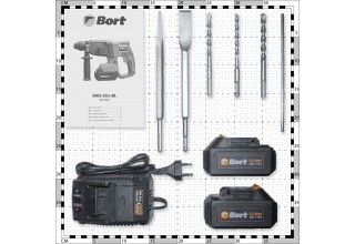 Перфоратор аккумуляторный Bort BHD-20Li-BL