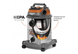 Пылесос строительный DAEWOO DAVC 2514S