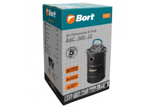 Пылесос для сбора золы Bort BAC-500-22