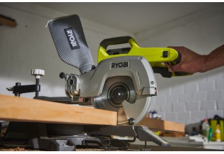 Торцовочная пила RYOBI R18MS216-0 (без батареи) система ONE +