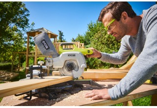 Торцовочная пила RYOBI R18MS216-0 (без батареи) система ONE +