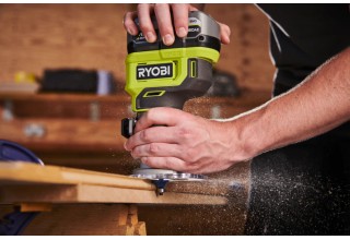 Фрезер кромочный RYOBI RTR18-0 (без батареи) система ONE +