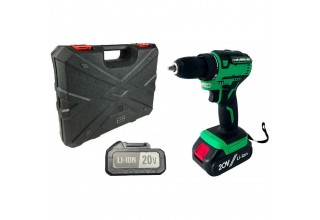 Дрель-шуруповерт аккумуляторная Zitrek Greenpower 20 Pro SET 1