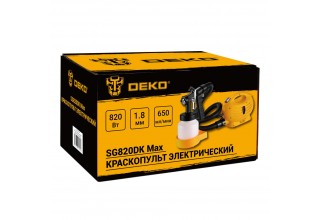 Краскопульт электрический DEKO SG820DK Max