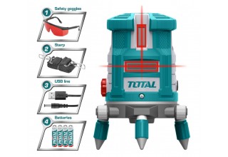 Уровень лазерный самовыравнивающийся TOTAL TLL306505
