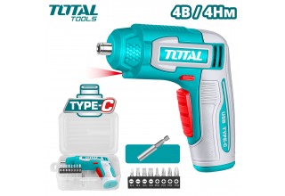 Отвертка аккумуляторная TOTAL TSDLI0458
