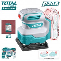 Виброшлифмашина аккумуляторная TOTAL TSHSLI2014 Виброшлифмашина аккумуляторная TOTAL TSHSLI2014