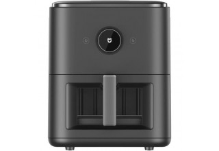 Аэрогриль (аэрофритюрница) Xiaomi Smart Steam Air Fryer 7L MAF-ST701 (с переходником на евровилку, черный)