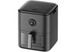 Аэрогриль (аэрофритюрница) Xiaomi Smart Steam Air Fryer 7L MAF-ST701 (с переходником на евровилку, черный)