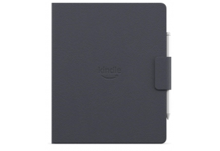 Обложка Amazon Kindle Scribe 2025 Executive Folio Cover Premium Leather (темно-серая)