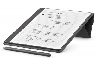 Обложка Amazon Kindle Scribe 2025 Folio Plant-Based Leather (черная)