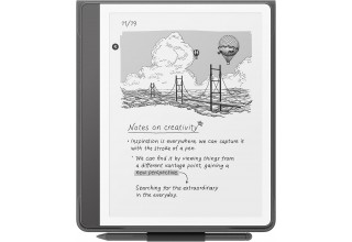 Обложка Amazon Kindle Scribe 2025 Folio Plant-Based Leather (черная)