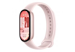 Фитнес-браслет Xiaomi Smart Band 10 (розовое золото, с розовым силиконовым ремешком, международная версия)