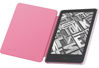 Обложка Fabric Cover with clear case для Kindle Paperwhite 2024/Colorsoft (малиновая)