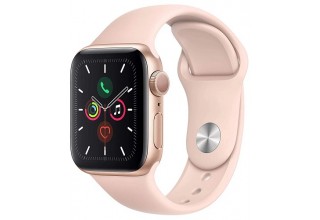 Умные часы Apple Watch SE GPS 40мм Aluminum Case with Sport Band, золотистый/розовый песок