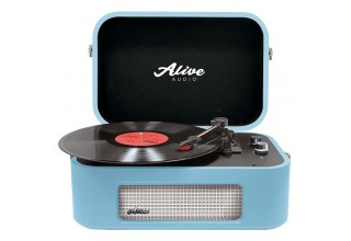 Виниловый проигрыватель Alive Audio Stories (бирюзовый)  STR-06-TS