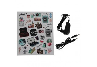 Виниловый проигрыватель Alive Audio Stories (бирюзовый)  STR-06-TS