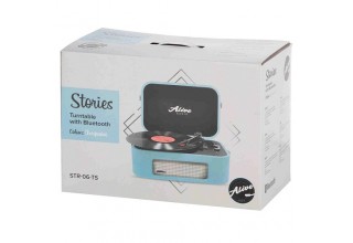 Виниловый проигрыватель Alive Audio Stories (бирюзовый)  STR-06-TS