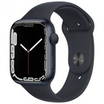 Умные часы Apple Watch Series 7 45 мм (темная ночь/темная ночь спортивный)