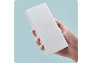 Аккумулятор внешний Xiaomi Mi Power Bank 3 Wireless WPB15ZM 10000mAh (Белый) 