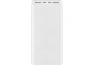 Внешний аккумулятор Xiaomi Mi Power Bank 3 PLM18ZM USB-C 20000mAh (белый)